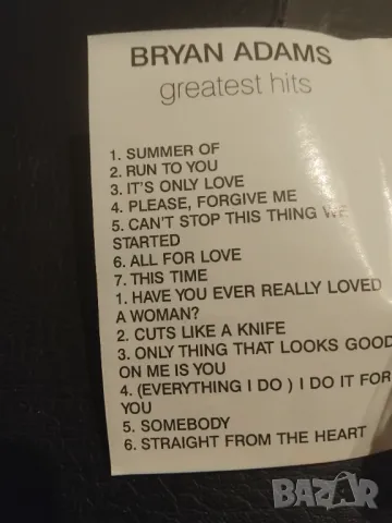 BRYAN ADAMS - Greatest hits - аудио касета музика, снимка 2 - Аудио касети - 49323782