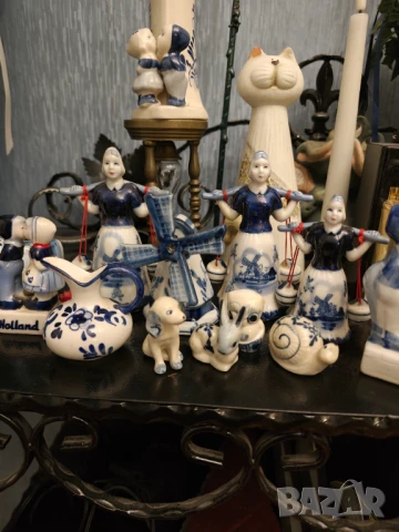 Делфт 13 броя прекрасни декорации, снимка 2 - Декорация за дома - 50660098