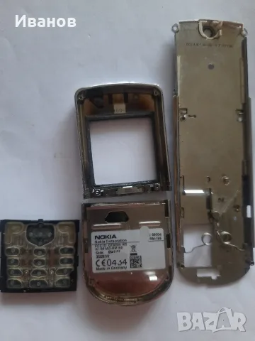 Оригинален панел за Nokia 8800 Classic Nokia 8800 Sirocco Silver , снимка 3 - Nokia - 55949053