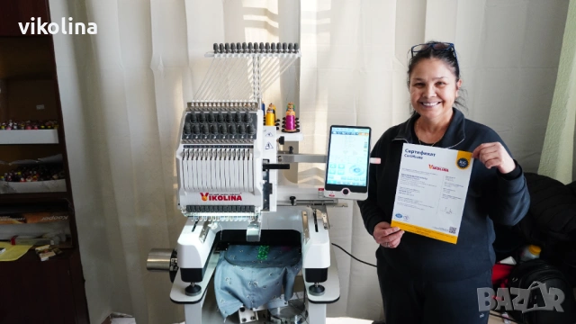 Бродировъчна машина  360 мм .х 200 мм. Нов модел , снимка 2 - Други машини и части - 52940033