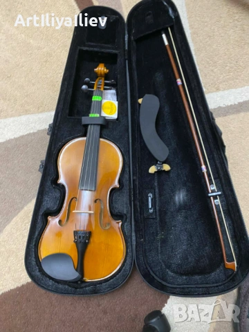 Stagg VN 4/4 Сунбурст Акустична цигулка плюс магаре марково  вижда се 150 евро