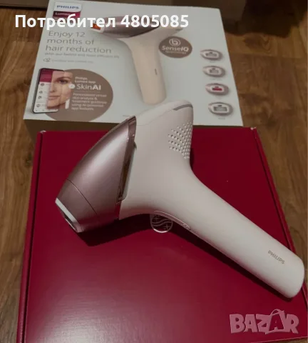 фотоепилатор Philips Lumea IPL 9900, модел BRI977/00, снимка 3 - Епилатори - 55827359