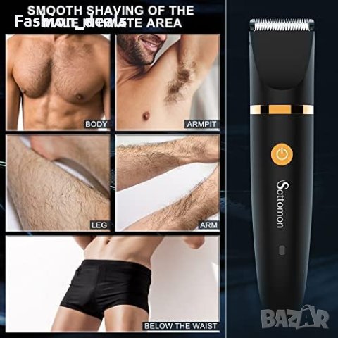 Нов Електрически тример машинка за подстригване на коса брада за мъже, снимка 5 - Друга електроника - 41442210
