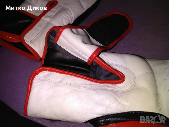 PRIDE SPORT Ultimate choise Ръкавици за бокс маркови нови 16 Oz eстествена кожа Quatro Rex пълнеж , снимка 6 - Бокс - 52053454