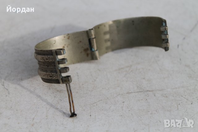 Възрожденска сребърна гривна , снимка 4 - Гривни - 35700128