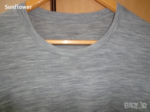 Мъжка тениска Icebreaker Merino сива, размер L  , снимка 4 - Тениски - 51768253