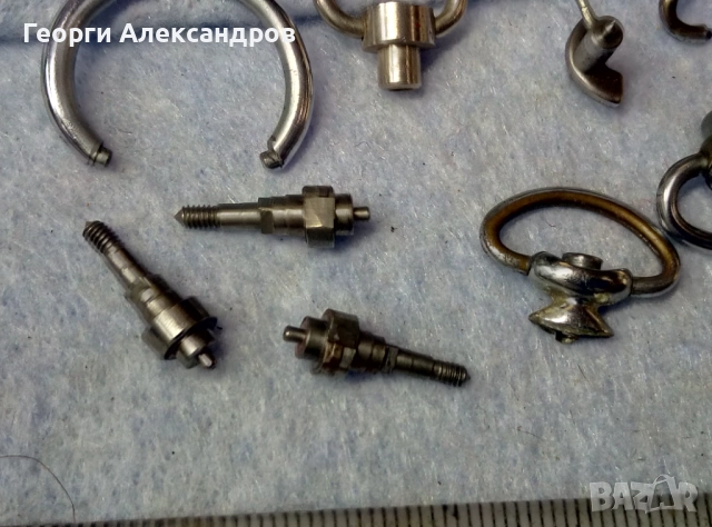ЧАСОВНИКАРСКИ Лот 12 ЧАСТИ за Стари Механични БУДИЛНИЦИ и ДЖОБНИ ЧАСОВНИЦИ, снимка 6 - Антикварни и старинни предмети - 52776415