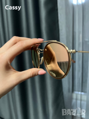Чисто нови оригинални очила Ray ban double bridge rose gold, снимка 2 - Слънчеви и диоптрични очила - 43517870