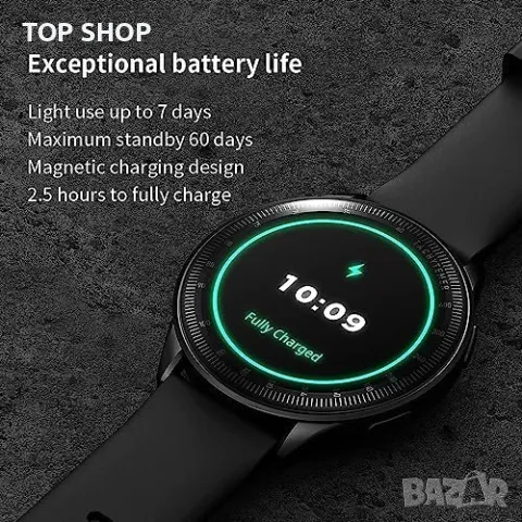 Нов Смарт часовник със сензорен екран за фитнес тракер/Спорт Подарък, снимка 2 - Смарт гривни - 50038578