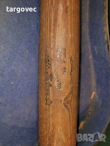 Старинна бейзболна бухалка, снимка 4 - Антикварни и старинни предмети - 41847999