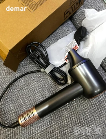 Сешоар KAITOL, 2000W професионален високоскоростен сешоар с 4 настройки за топлина и 2 скорости, снимка 9 - Сешоари - 50797445