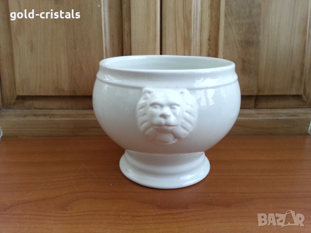 Порцеланова купа фруктиера супник кашпа , снимка 2 - Антикварни и старинни предмети - 36051842