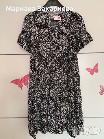 Разкроена рокля, размер XS-S, нова с етикет, снимка 2 - Рокли - 39313994