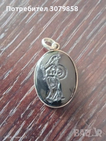  Сребърни с оникс с гема, снимка 3 - Бижутерийни комплекти - 52719377