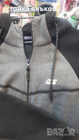 Продавам мъжки суичър в черно и сиво , снимка 3 - Суичъри - 44827449