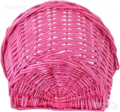 Чисто нова ратанова плетена кошница за кормило на велосипед, снимка 3 - Аксесоари за велосипеди - 50542578