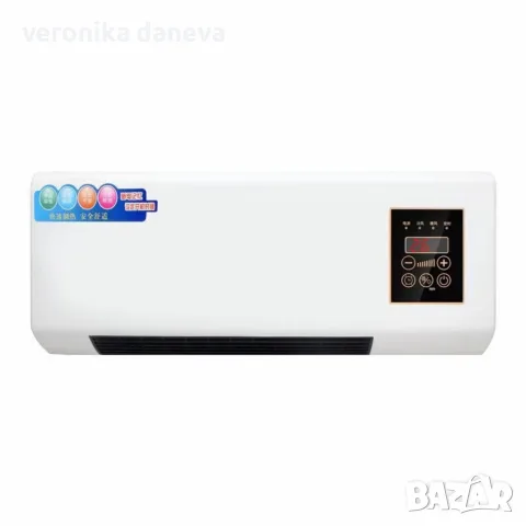 Модерна печка за стенен монтаж,за студено и топло,с двойно предназначение,LED дисплей