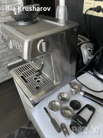Кафемашина Sage Barista Express , снимка 4 - Кафемашини - 56310201
