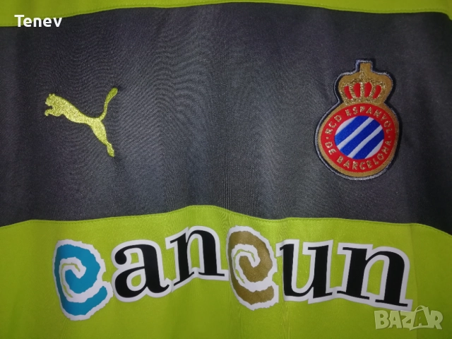 Еспаньол Мартин Петров оригинална мачова тениска фланелка Puma Espanyol Petrov 2012 2013 Away екип , снимка 12 - Тениски - 52825648