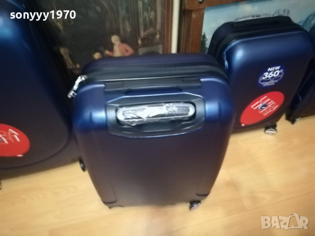 КУФАР С КОЛЕЛЦА И ТВЪРДИ СТРАНИЦИ 1108231106, снимка 6 - Куфари - 41823143