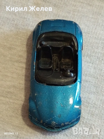 Метална количка спортен модел BMW Z3 Made in China за КОЛЕКЦИЯ ДЕКОРАЦИЯ 83321, снимка 4 - Колекции - 53560960