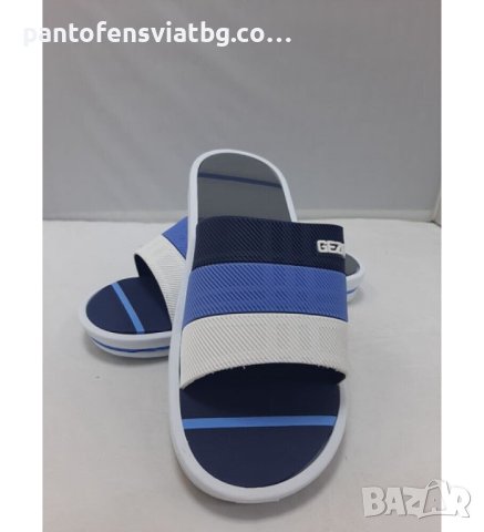 Мъжки гумени чехли GEZER 40/44, снимка 2 - Джапанки - 41798282