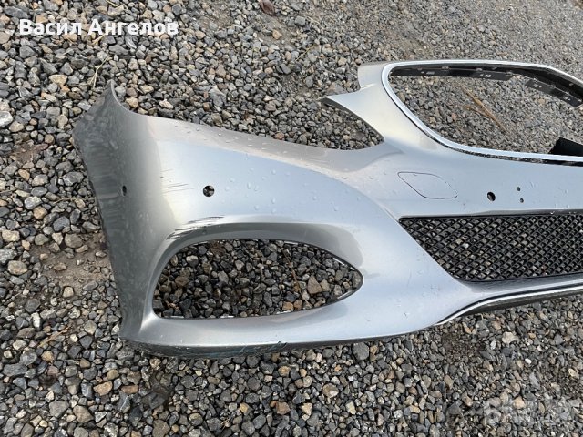 Предна броня Mercedes 2014-2016 E-класа Facelift, снимка 5 - Части - 39196607