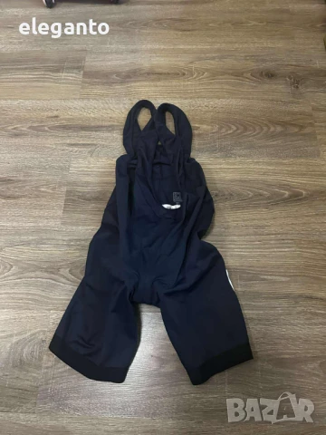 Нов мъжки вело МТБ биб клин с протектор SMS Santini CARB  BIB-SHORTS , XL размер , снимка 3 - Спортни дрехи, екипи - 50785791