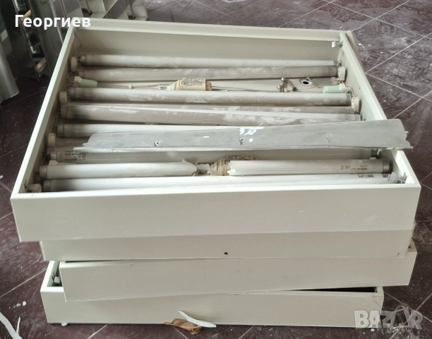 Луминисцентни осветителни тела с по 4 тръби, снимка 4 - Други - 51978818