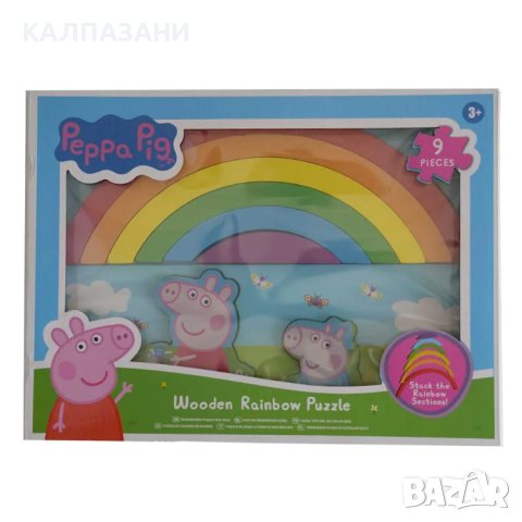 Peppa Pig дървен пъзел 85-0031
