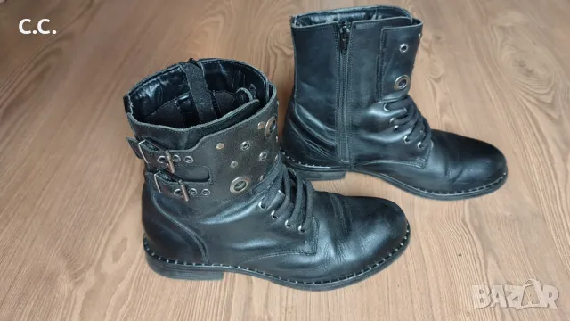 Естествена кожа боти, 40 номер, цена 20 лв