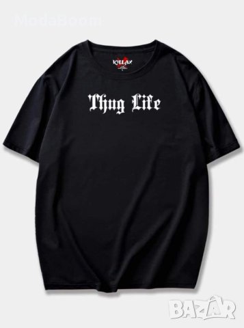 Мъжки памучни овърсайз тениски , снимка 2 - Тениски - 41337205