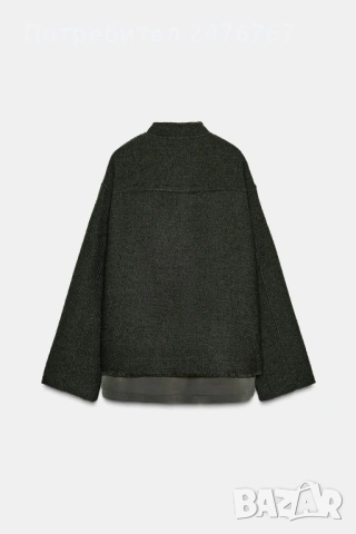 Нови палта на Zara с етикет, размер XS-S, снимка 3 - Палта, манта - 53636429