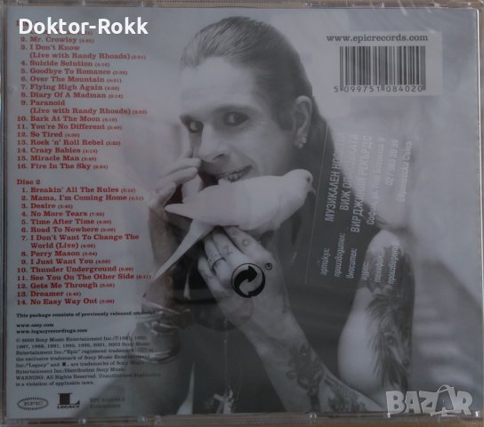 Ozzy - The Essential Ozzy Osbourne (2003, 2 CD), снимка 2 - CD дискове - 40386963