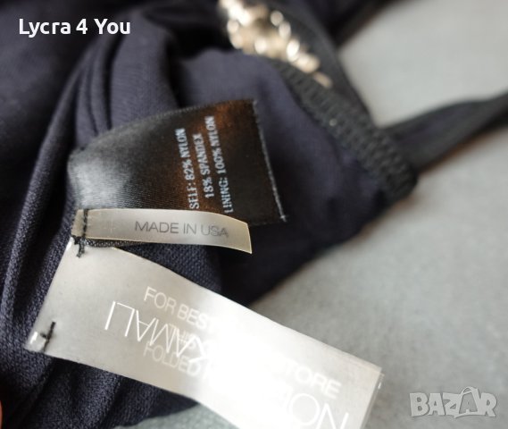 Stud Marissa цял бански S от Norma Kamali (Made in USA), снимка 16 - Бански костюми - 41660397