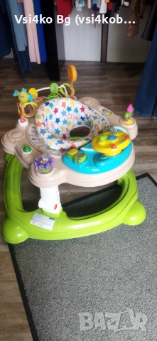 Проходилка Паяк 4в 1 "Джоя Лукс" Звездички Chipolino.  Изключително полезен и забавен за вашето дете, снимка 5 - Проходилки - 53093074