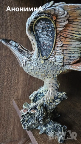 Статуетка орел , снимка 3 - Статуетки - 53770344