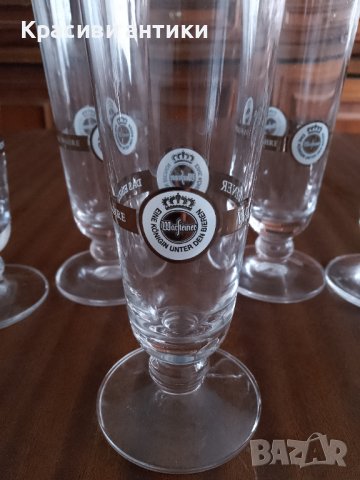 Чаши за бира с корона, немски, фирмени, снимка 5 - Други ценни предмети - 44238155