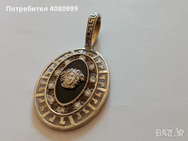 Сребърна висулка, снимка 3 - Колиета, медальони, синджири - 55852856