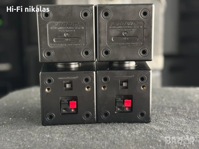 стерео тонколони съраунд BOSE ACOUSTIMASS CUBE SYSTEM AM-5, снимка 5 - Тонколони - 50904561