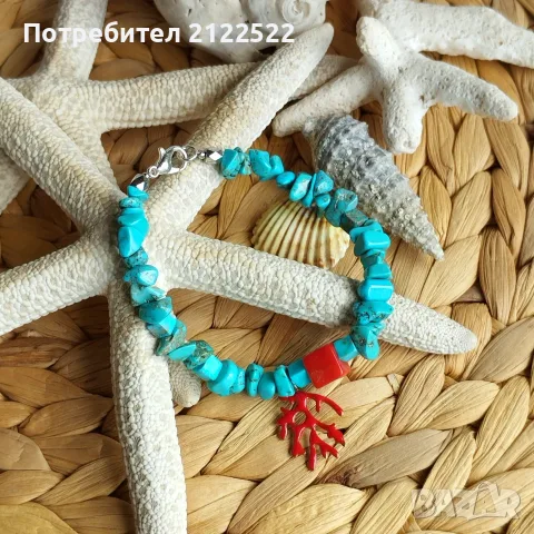 Модни дамски гривни от камъни и мъниста, снимка 17 - Гривни - 47153068