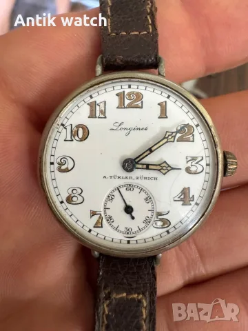 Стари швейцарски часовници omega longines , снимка 17 - Джобни - 56025743