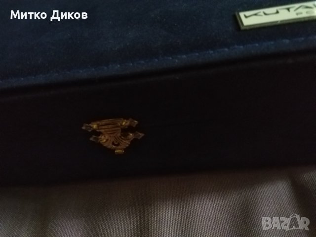 Kutahya марков порцелан маркиран комплект за кафе-две чаши и две чинийки ръчна изработка нов в кутия, снимка 14 - Сервизи - 39031800