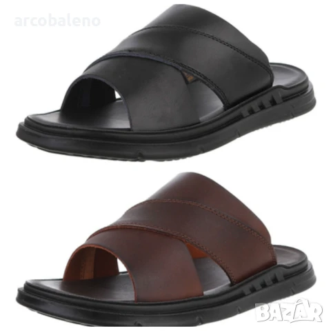 Мъжки сандали от естествена кожа, 2цвята 