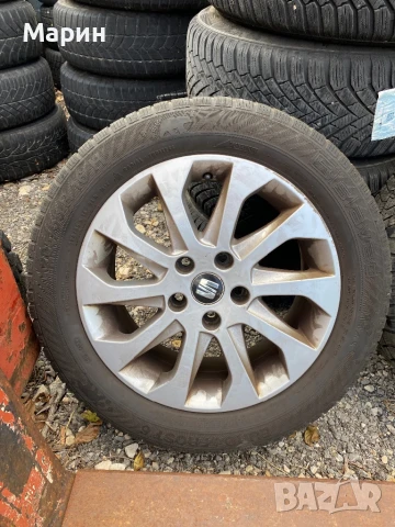 Оригинални лети джанти 5х112 Seat 16 цола, снимка 3 - Гуми и джанти - 51195269