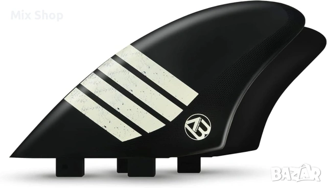 AQUBONA Сърфборд с двоен килов плавник