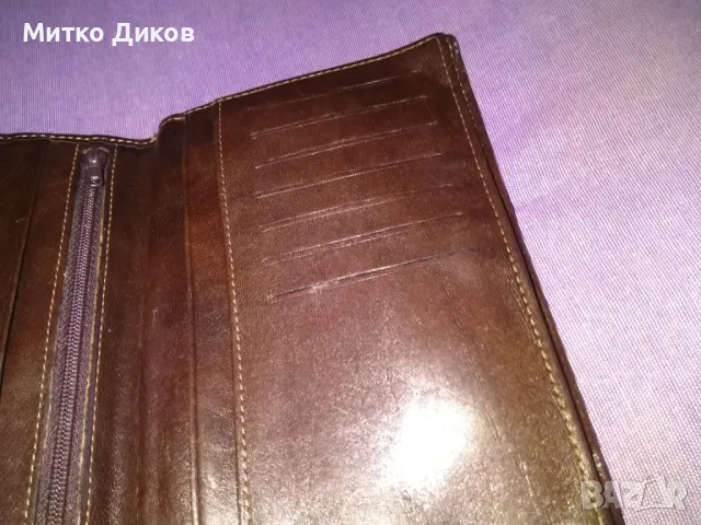 Портфейл марков на Castelijn Beerens 170х120мм естествена кожа с много прегради за карти, снимка 9 - Портфейли, портмонета - 47656441
