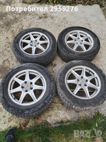  гуми с джанти за Мерцедес  215.60.16                       