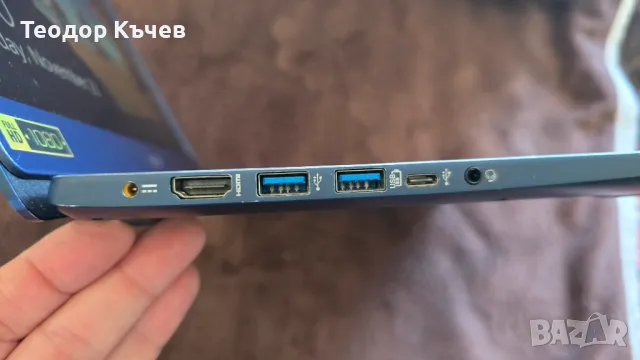 Ултрабук Acer Swift 3, SF314-56, Intel Core i5-8265U, RAM 12 GB, 2x1TB SSD, 14.0", снимка 6 - Лаптопи за работа - 48165275