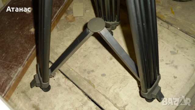  Професионален видео и фото статив PDX - 111  PRO PLUS с флуидна глава , снимка 5 - Чанти, стативи, аксесоари - 50818048